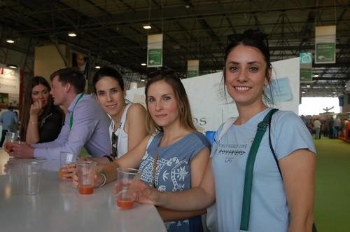 Una vez más, el gazpacho a base de hortalizas de la tierra fue una de las grandes estrellas de la feria.