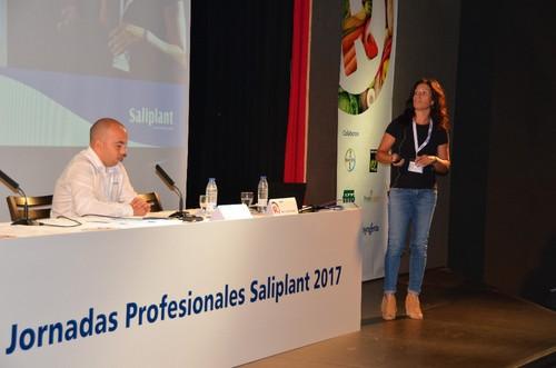 Mari Carmen Manjón, Marketing Project Manager de Enza Zaden, abordó las marcas y conceptos de valor.