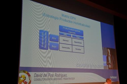 El consultor agroalimentario David del Pino trató de esclarecer durante su intervención '¿Qué es una especialidad?... y qué no'.