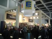7 de febrero. Edeka tiene una fuerte presencia en la feria.