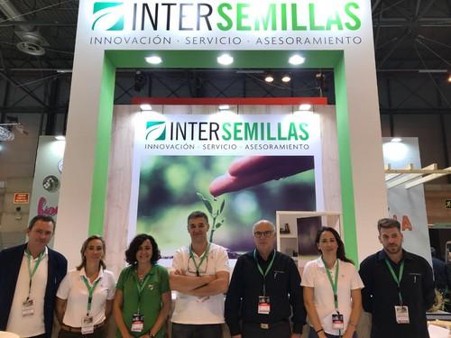 Parte del equipo de Intersemillas.
