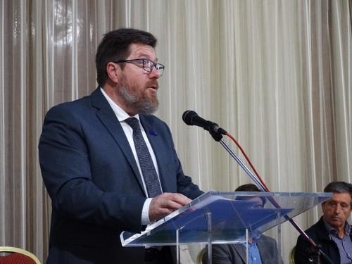 Sánchez  Haro durante su  intervención.