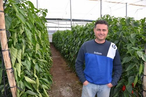 El propietario de la finca donde se mostraron los California de Ramiro Arnedo, Enrique Fernández.