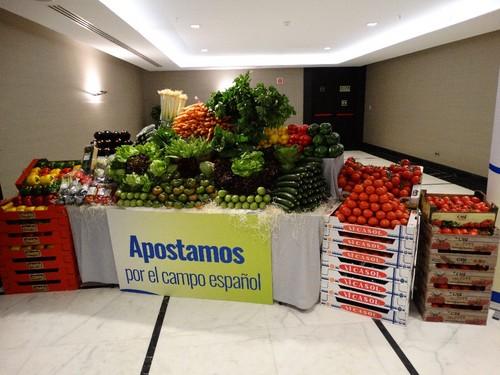 Bodegón de hortalizas y frutas que adquiere Socomo.