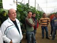 Los agricultores atentos a las indicaciones de los técnicos