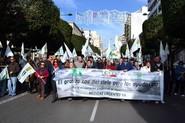 Muchos han sido los agricultores que se han dado cita en la capital almeriense