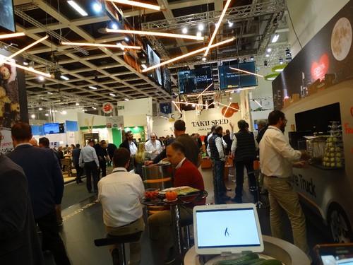 Sin duda uno de los stands más innovadores de este año... y es de una casa de semillas muy importante para Almería