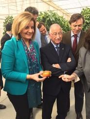 La ministra Fátima Bañez visita Rijk Zwaan