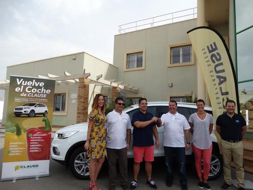 Tesifón Peregrina, ganador del 'coche de los pimientos' de HM. Clause