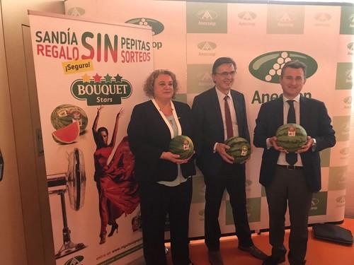 Anecoop presenta la campaña de la sandía Bouquet en Cartagena