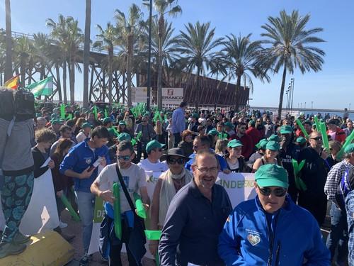 Gran éxito de convocatoria de la Unión de Agricultores Independientes en la capital almeriense