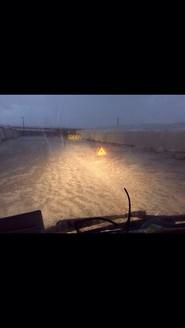Fuerte granizada en San Agustín echa abajo varios invernaderos