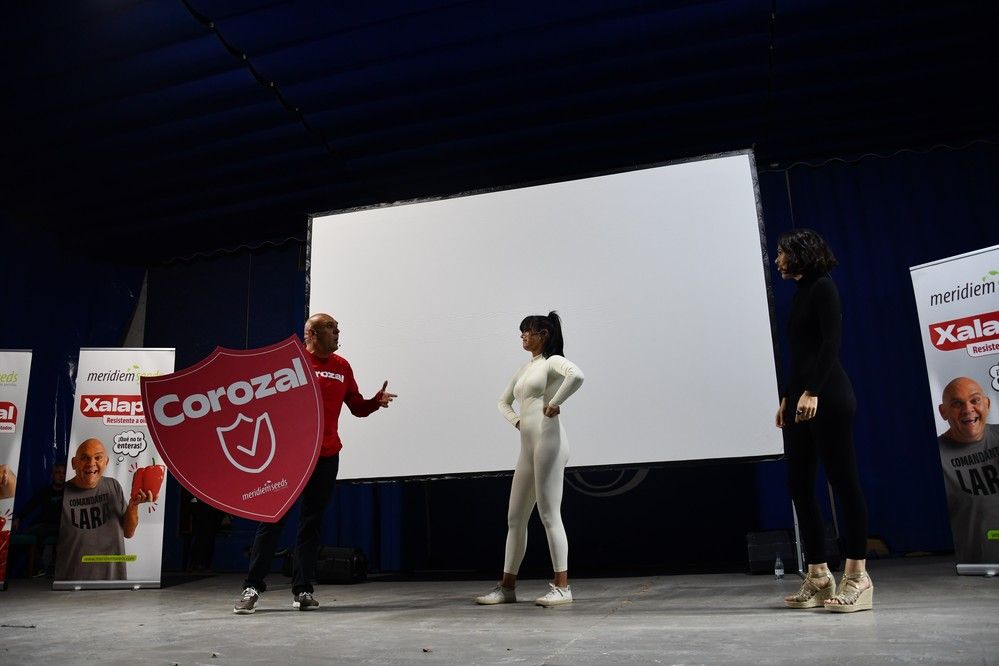 Meridiem Seeds presenta las novedades de su catálogo de pimientos en el Casino de Dalías