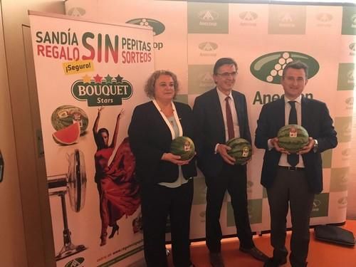 Anecoop presenta la campaña de la sandía Bouquet en Cartagena