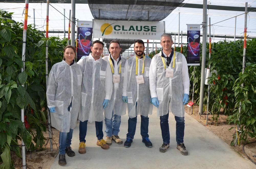 HM.CLAUSE abre su finca vitrina de pimiento para mostrar sus novedades en esta campaña
