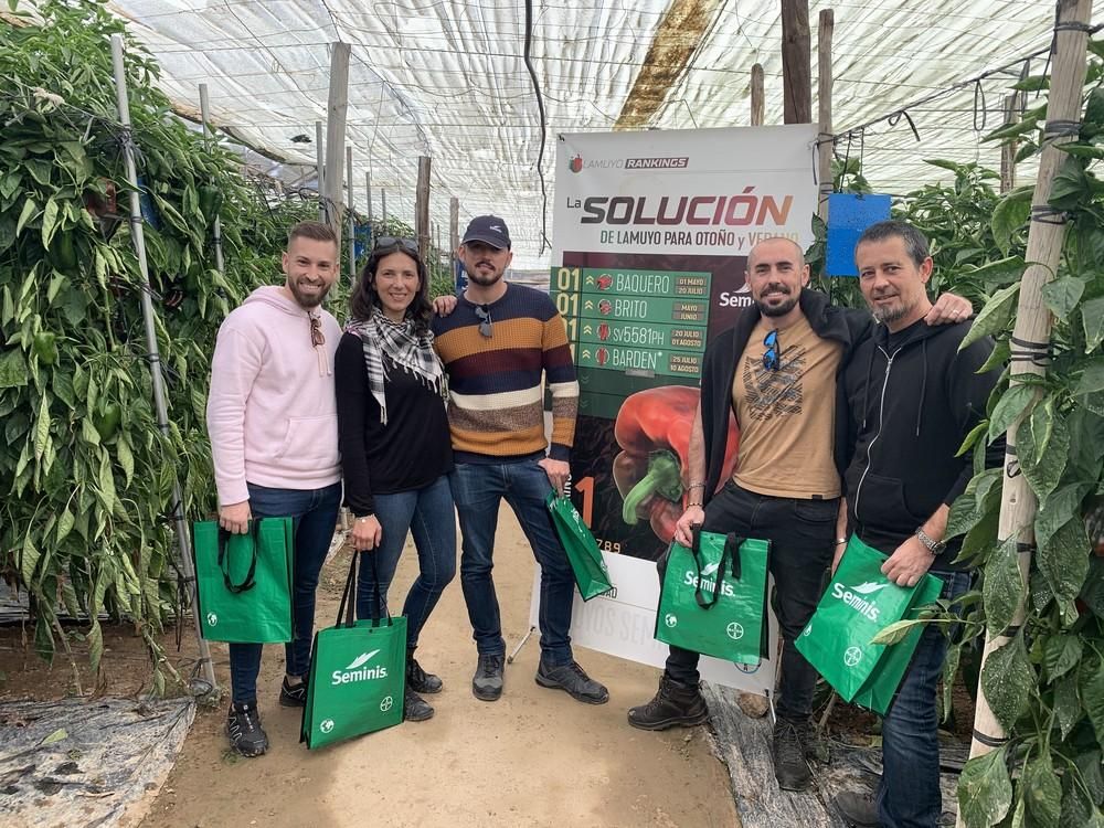 Seminis presenta en una jornada de puertas abiertas en Adra su novedad en lamuyo Barden
