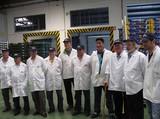 El delegado de Agricultura visita las instalaciones de la sociedad agraria de transformación, Canalex