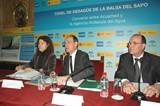 Junta y Ministerio de Medio Ambiente firman el convenio para construir el túnel de desagüe de la Balsa del Sapo
