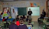 Los alumnos del Colegio Saladares se divierten aprendiendo a comer sano con Coexplay y la comercializadora Agromullor