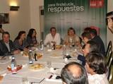 El PSOE de Almería analiza junto Clara Aguilera la situación de la agricultura de la provincia y sus perspectivas