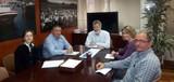 La nueva dirección de Fitoal se reúne con el delegado de Agricultura