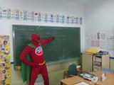 “Tomatoman” clausura el curso escolar 2010/2011 en varios colegios del Campo de Níjar