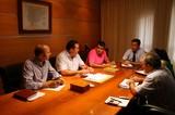 El alcalde ejidense y su concejal de Agricultura han tenido hoy una reunión con Coag, Asaja y UPA