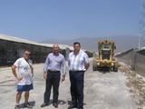 Comienzan las obras en el camino de La Maleza con el esfuerzo conjunto de usuarios, Ayuntamiento y Diputación