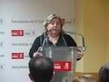Clara Aguilera: “La Junta ha dado a El Ejido más de un millón de euros para caminos en los tres últimos años, a pesar de que arreglarlos es competencia municipal”