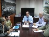 El delegado de Agricultura analiza con la Junta de Usuarios de Aguas del Río Adra los proyectos hídricos del municipio