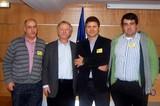 Agricultores españoles y franceses junto  a diputados nacionales y  europeos muestran su rechazo a la ratificación del acuerdo agrícola UE-Marruecos