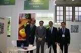 Diputación visita las empresas expositoras almerienses en Fruit Logística