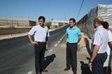 El alcalde de El Ejido visita las obras del camino rural de Las Chozas