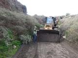 La Concejalía de Agricultura abderitana arregla 15 tramos de caminos rurales afectados por las lluvias del pasado fin de semana