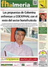 fhalmería dedica en su edición en papel una amplia cobertura a la crisis de HORTYFRUTA por la salida de COEXPHAL