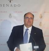 Eugenio Gonzálvez, senador del PP, asegura que votar en contra de la enmienda del PSOE en la que pedían más dinero para la Balsa del Sapo no significa que no va a acometer las obras
