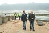 El alcalde de El Ejido y el concejal de Agricultura visitan las obras de impulsión adicional de la Balsa del Sapo