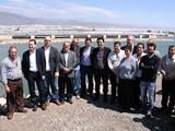 El vicesecretario general del PSOE de Andalucía visita la Balsa del Sapo y se reúne con la asociación 'Cañada de Las Norias'