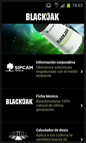 BLACKJAK®: Primer bioestimulante del mercado en tener su propia App