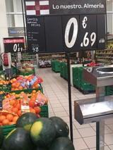 COAG-A denuncia que Carrefour utiliza la sandía como producto reclamo vendiéndola a pérdidas