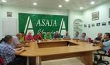ASAJA-Almería y los concejales de Agricultura del Poniente analizan la evolución de la recogida de restos vegetales