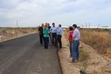 Finalizan las obras de asfaltado del camino de Chuchina ejecutadas por el Ayuntamiento de El Ejido y los usuarios