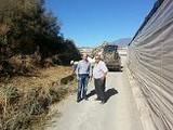 En marcha el plan de acondicionamiento, señalización y drenaje  para la mejora de los caminos rurales del municipio de El Ejido