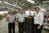 Antonio Jesús Rodríguez visita las nuevas instalaciones de Níjar Sol SAT