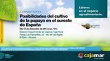 Cajamar Caja Rural analiza las 'Posibilidades del cultivo de la papaya en el sureste de España'