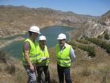 El pantano de Cuevas del Almanzora cierra el año 2013 con 25,4 hectómetros cúbicos de agua, un 15,7% de su capacidad