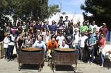 Estudiantes británicos conocen en Las Cuatro Vegas las ventajas ambientales del riego con aguas regeneradas
