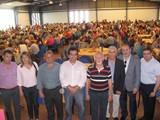 Jerónimo Pérez asiste a la jornada de convivencia de los regantes de la Junta de Usuarios de la Comarca de Níjar