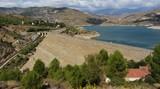 El pantano de Benínar contiene 4,4 hectómetros cúbicos de agua, solo un 16,8% de su capacidad de embalse