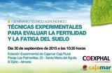 Las Palmerillas acoge el seminario ‘Técnicas experimentales para evaluar la fertilidad y la fatiga del suelo’